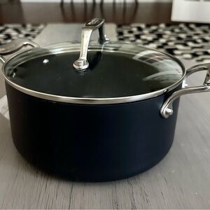 All-Clad Metal Crafters  7 Qt Stockpot with Glass  Lid